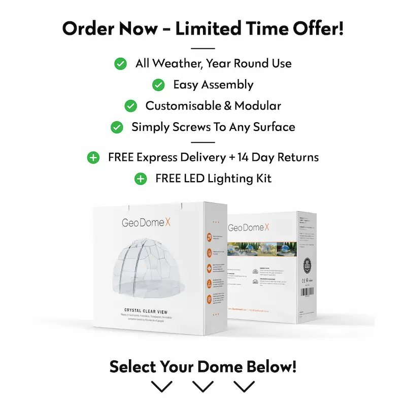 GeoDomeX - All In One Garden Pod