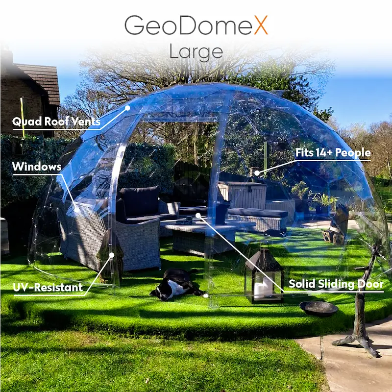GeoDomeX - All In One Garden Pod